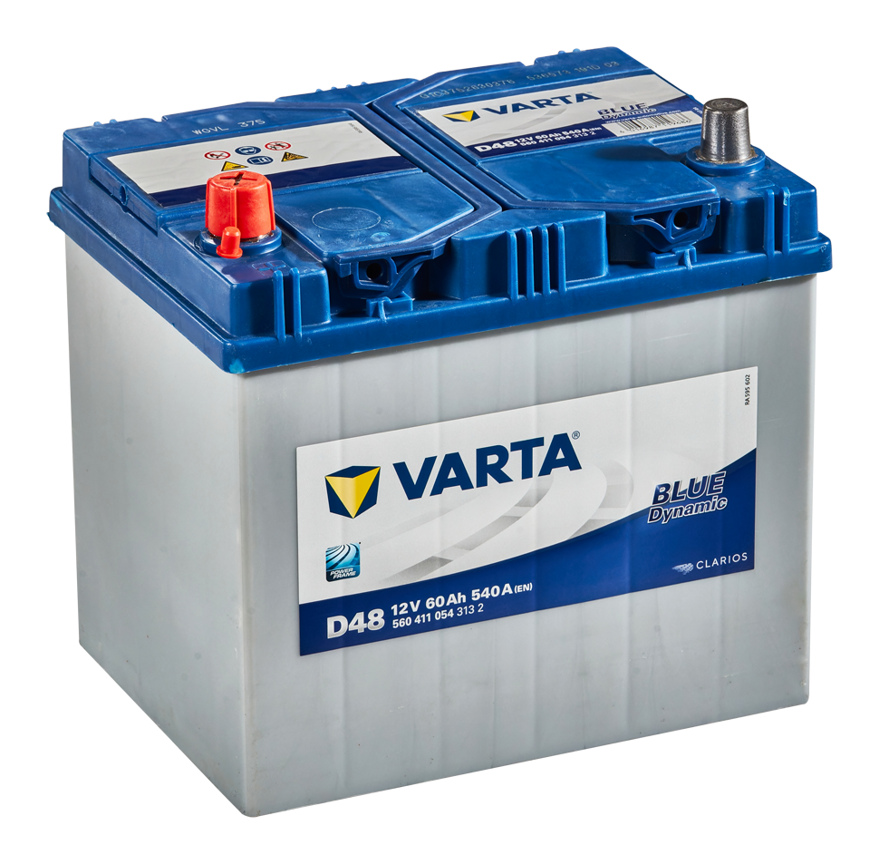 Аккумуляторные батареи Varta для легковых автомобилей 58 шт.