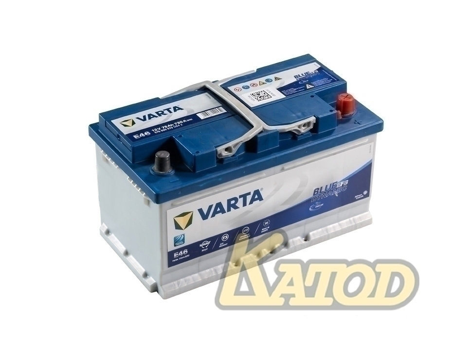 VARTA Blue Dynamic EFB 575 500 073 E46