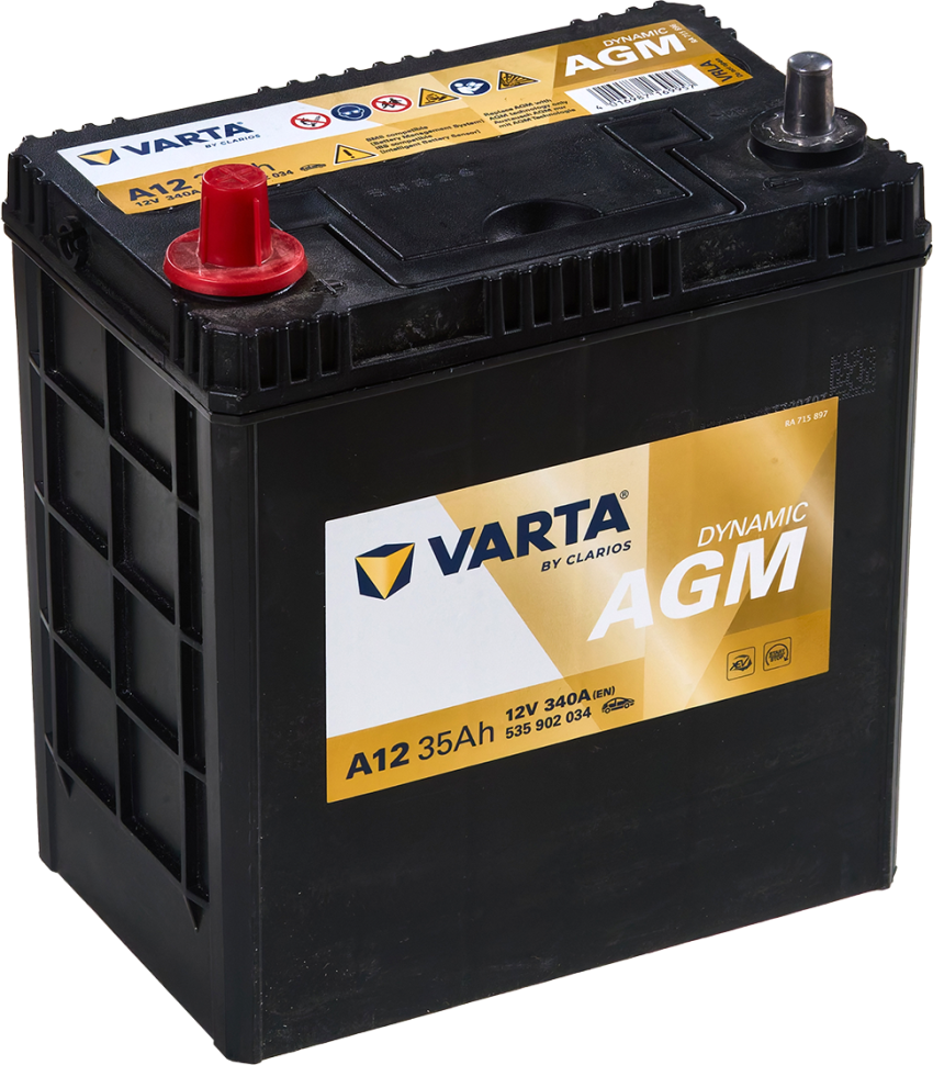 VARTA Dynamic AGM 535 902 034 A12			