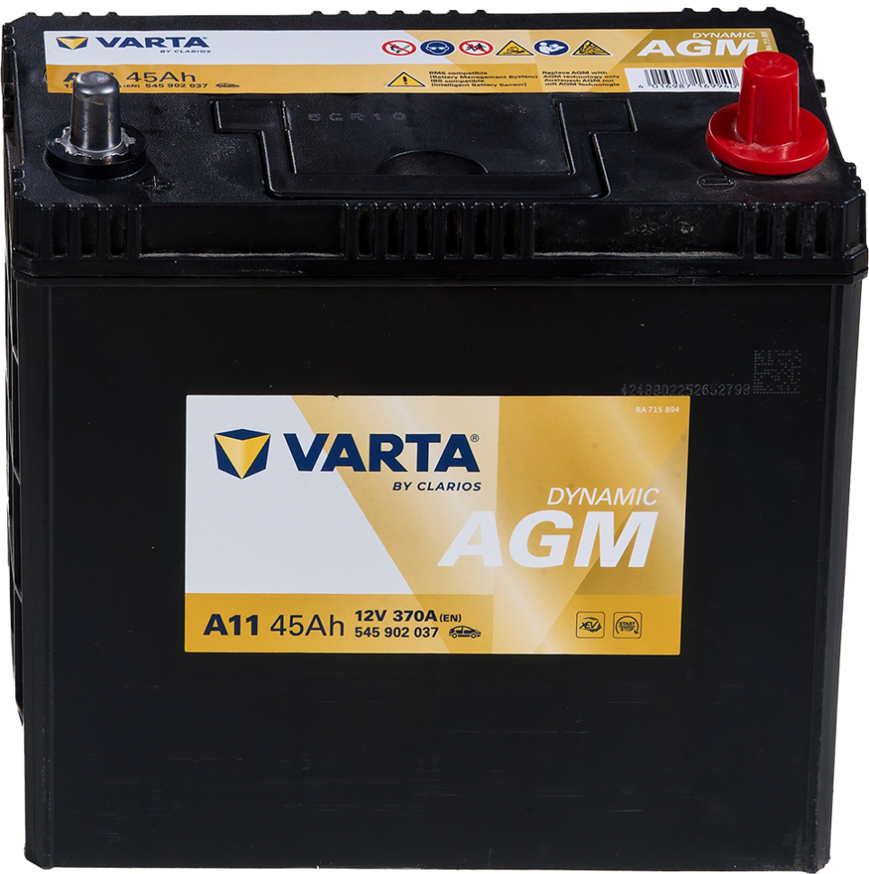 VARTA Dynamic AGM 545 902 037 A11