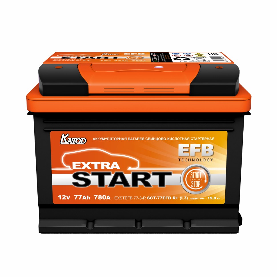 Extra Start EFB 6СТ-77VL-З-R