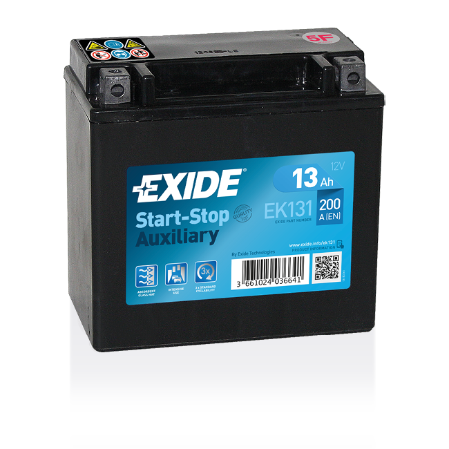 EXIDE EK131 Start-Stop Auxiliary