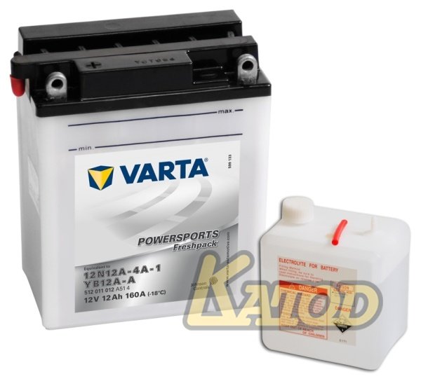 VARTA Powersports FP 512 011 012 A514